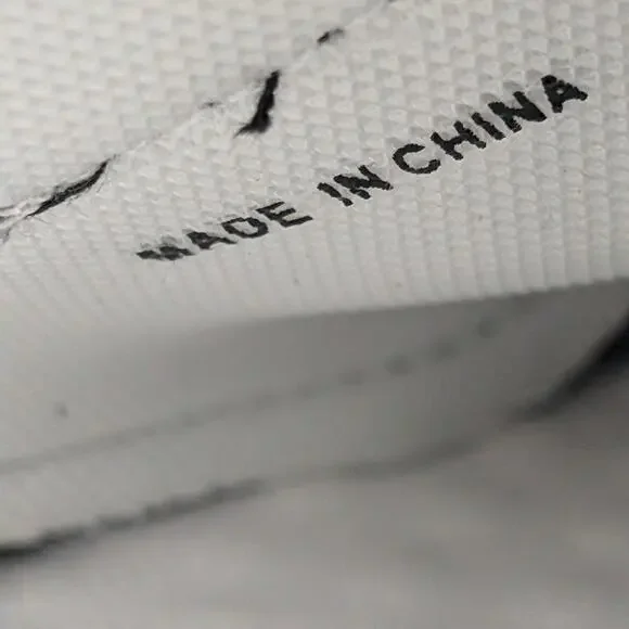 London Rag Knockout Faux Leather Sneakers Shoes Women's Black Size US8 EU39 - Picture 14 of 16